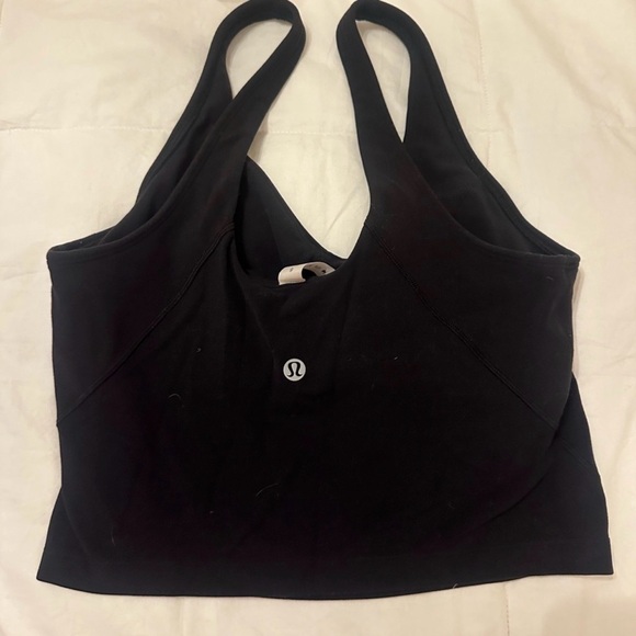 lululemon athletica Black Tank Top size 6 - Picture 2 of 2